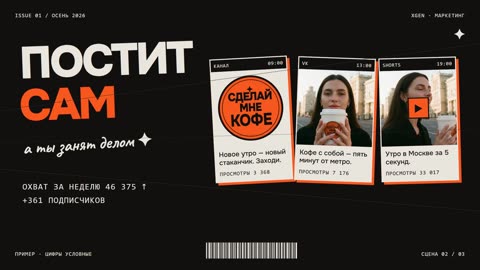 Кадр 5: посты в ленте